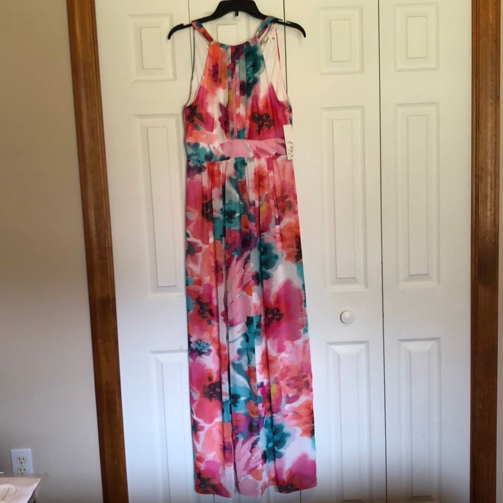 Eliza J floral maxi dress